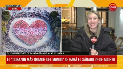 Coraz&oacute;n m&aacute;s grande del mundo: nueva fecha para el desaf&iacute;o